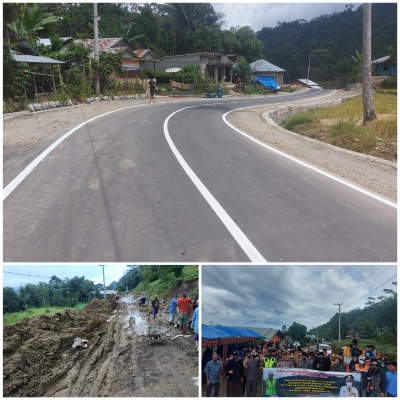 Puluhan Tahun Berlumpur, Beginilah Ruas Jalan Palampang – Botolempangan ...