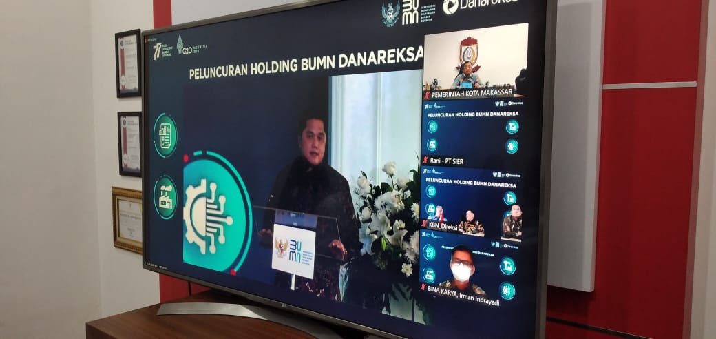 Pemkot Makassar Hadiri Launching Danareksa BUMN Holding | KATADIA.CO