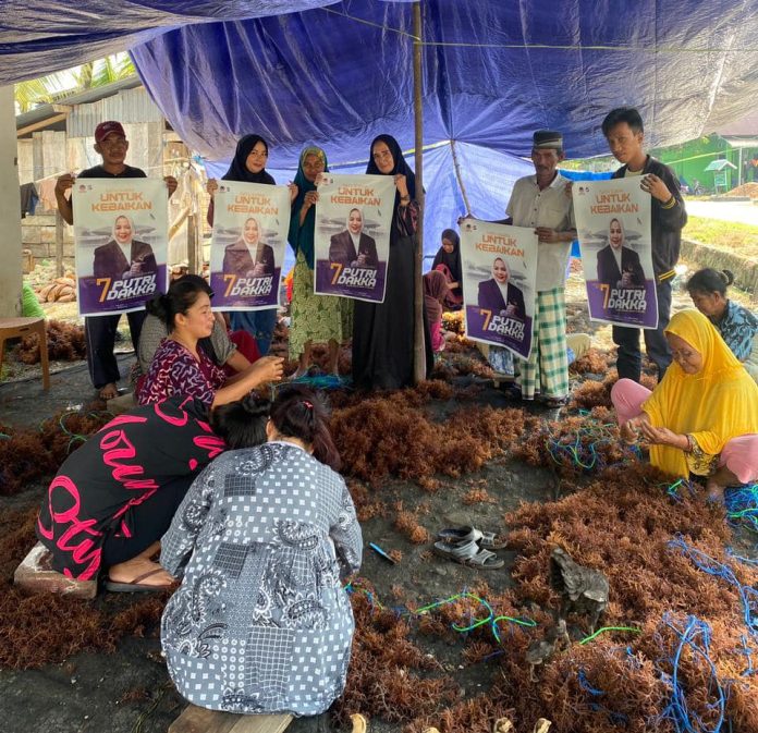 Optimisme Putri Dakka dalam Memenangkan Kursi di Daerah Pemilihan Sulsel 3