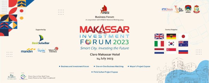 Makassar Investment Forum Apeksi 2023 Hadirkan 9 Negara Maju