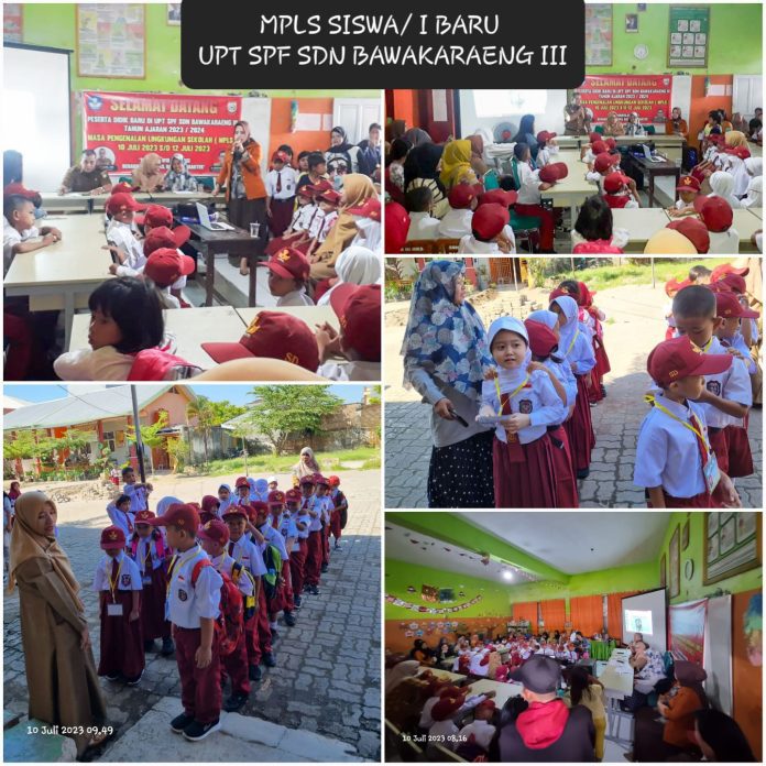 UPT SPF SD Negeri Bawakaraeng III di Kota Makassar Sukses Melaksanakan MPLS