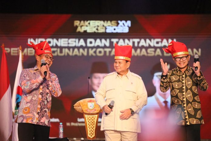 Menteri Pertahanan Prabowo Subianto Paparkan Hilirisasi di Forum APEKSI