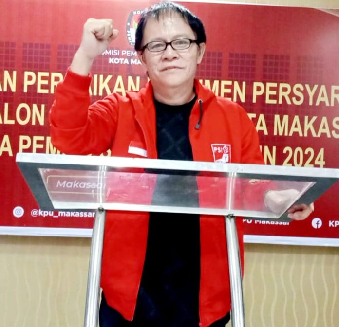 James Wehanthon, Wartawan Senior Pedoman Rakyat, Siap Caleg Kota Makassar Lewat Partai PSI