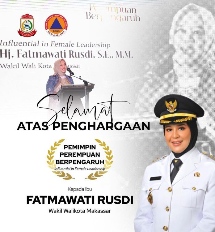 BPBD Makassar Bangga dengan Penghargaan Ibu Fatmawati Rusdi dalam Kategori 