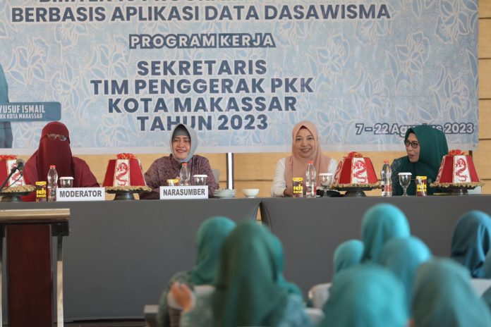 Ketua TP PKK Makassar Dorong Penguatan Data Warga Lewat Aplikasi Dasawisma