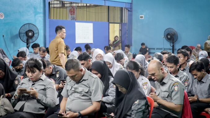 Dinas PU Melakukan Evaluasi Terhadap Ratusan Laskar Pelayanan Publik Berintegritas di Makassar