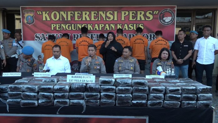 Satresnarkoba Polrestabes Medan Berhasil Amankan 363,4 Kg Sabu dan 203,8 Kg Ganja dalam 8 Bulan