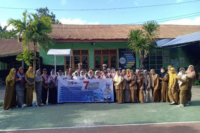 Sosialisasi Keselamatan Berlalu Lintas: Operasi Zebra Pallawa 2023 di SMA 4 Bantaeng