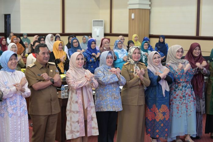 Ketua TP PKK Kota Makassar Hadiri Silaturahmi Bersama Pj Gubernur Sulawesi Selatan