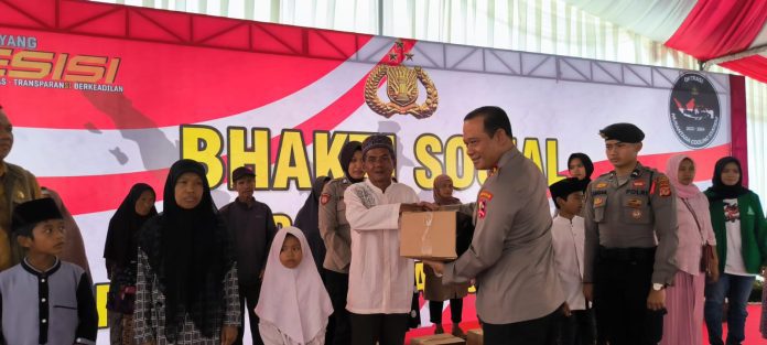 Kaops Nusantara,Cooling System, Tebar 1.500 Paket Sembako di Tasikmalaya