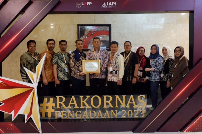 Pemerintah Provinsi Sulawesi Selatan Raih Penghargaan,Rakornas Pengadaan 2023