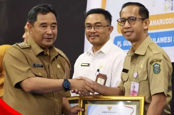 Tim Inovator Aplikasi Inzting Sulsel Raih Penghargaan dari Pj. Gubernur Sulawesi Selatan untuk Penanganan Stunting