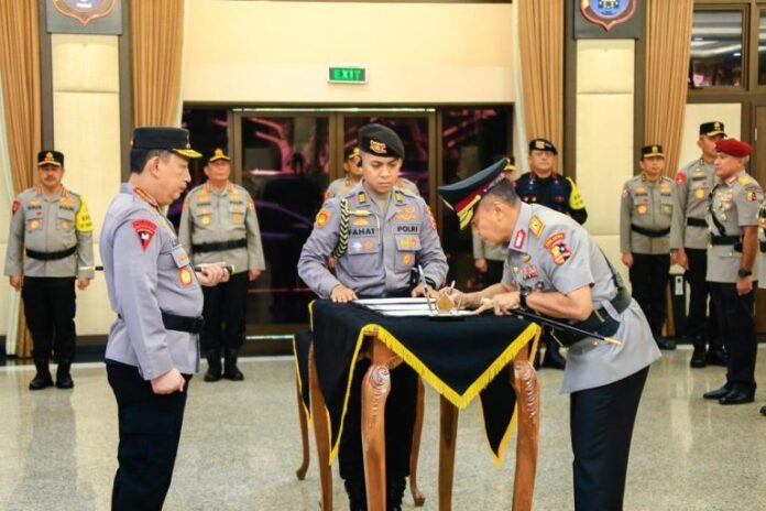 Kapolri Jenderal Listyo Sigit Prabowo Pimpin Serah Terima Jabatan dan Pelantikan Pejabat Utama Polri
