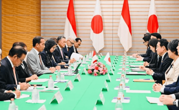 Jokowi dan PM Jepang Bahas Kerja Sama Strategis di Berbagai Sektor