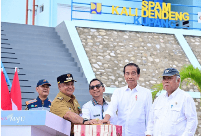 Presiden Jokowi Resmikan SPAM Kali Dendeng, Solusi Krisis Air di Kota Kupang