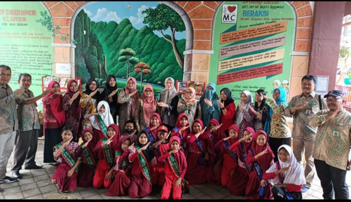 Rombongan BBPMP Sumatera Barat Kunjungi SDN Rappocini: Apresiasi untuk Inovasi Halte Literasi
