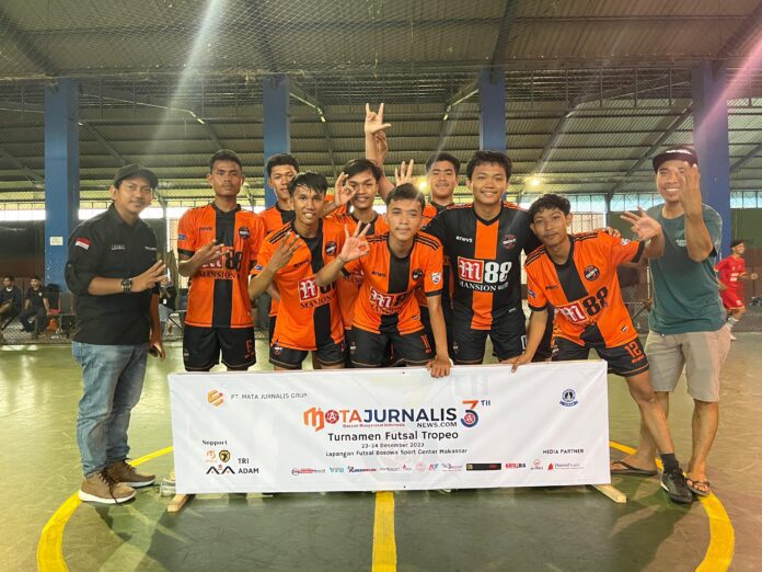 Mata Jurnalis News Gelar Turnamen Futsal Trofeo untuk Peringati HUT ke-3