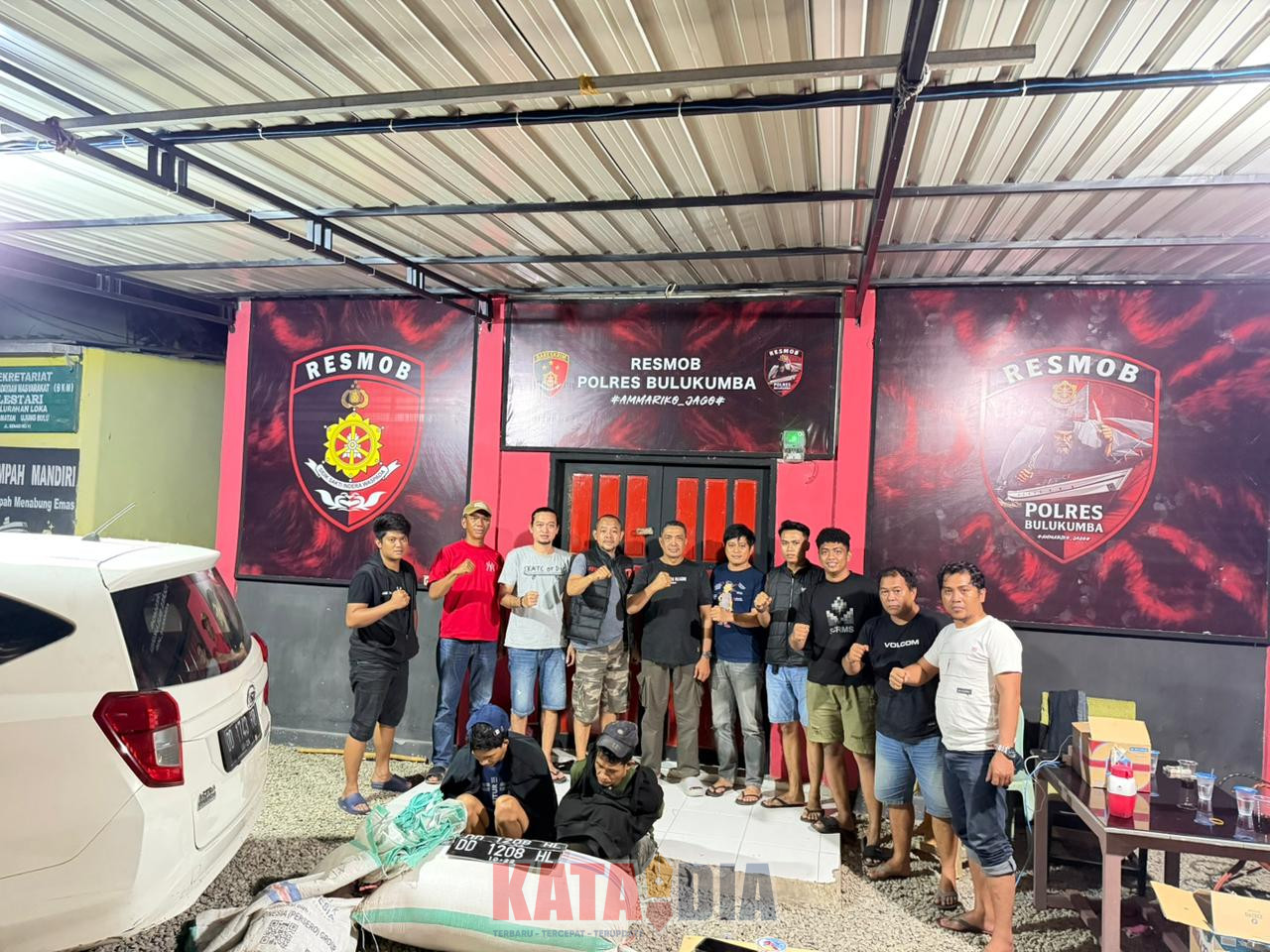 Tim Resmob Polres Bulukumba berhasil meringkus dua terduga pelaku pencurian gabah yang selama ini meresahkan masyarakat.