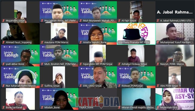 Sebanyak 125 calon da’i muda dari Kabupaten Soppeng, Kabupaten Bone, Kabupaten Sinjai, Kabupaten Maros, dan Kabupaten Bulukumba, mengikuti Sekolah Tabligh Muhammadiyah Zona 6 Sulsel, 12-25 Januari 2026.