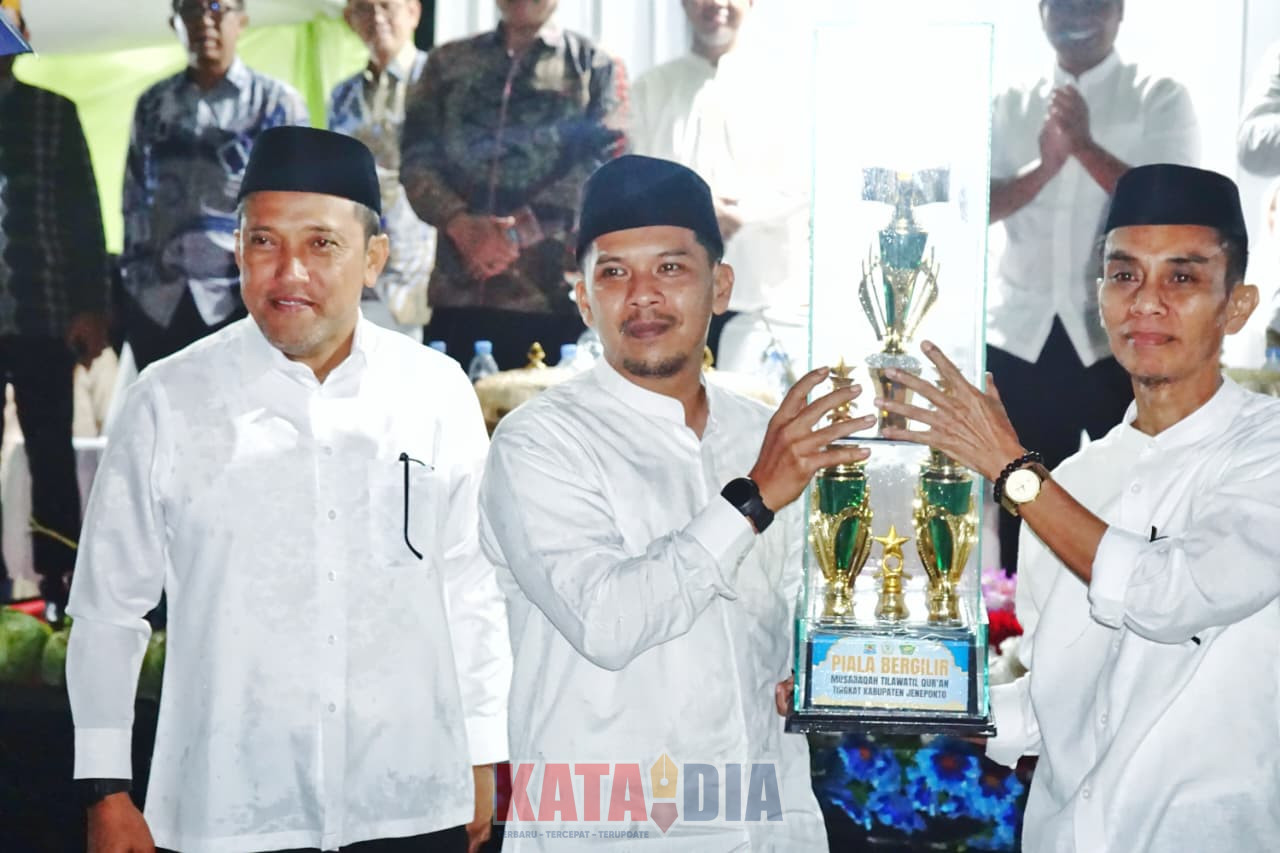 Pemerintah Kabupaten Jeneponto secara resmi membuka Musabaqah Tilawatil Qur’an (MTQ) XLVI Tingkat Kabupaten Tahun 1447 H/2026 M yang digelar pada 21–25 Januari 2026