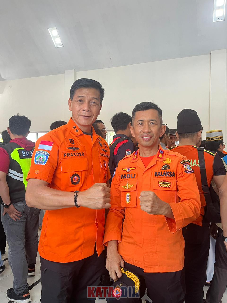 Badan Nasional Pencarian dan Pertolongan (Basarnas) menggelar kegiatan Penyampaian Terima Kasih kepada Tim SAR Gabungan Operasi SAR Kecelakaan Pesawat ATR 42-500.