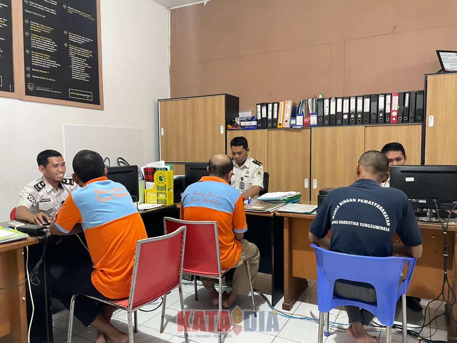 Lembaga Pemasyarakatan (Lapas) Narkotika Kelas IIA Sungguminasa kembali melaksanakan asesmen pengusulan remisi dan hak integrasi bagi Warga Binaan Pemasyarakatan (WBP),