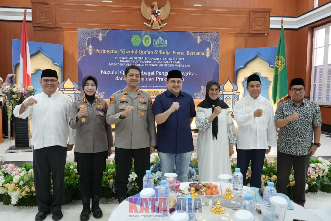 Wali Kota Makassar Munafri Arifuddin menghadiri peringatan Nuzulul Quran yang dirangkaikan dengan kegiatan buka puasa bersama