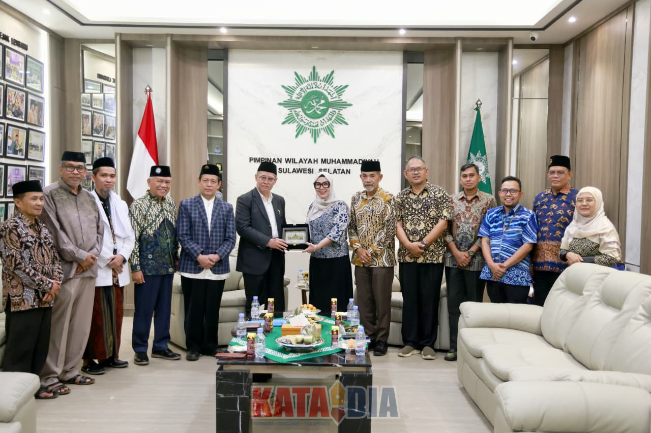 Bupati Barru, Andi Ina Kartika Sari, melakukan audiensi strategis dengan jajaran Pimpinan Muhammadiyah Sulawesi Selatan