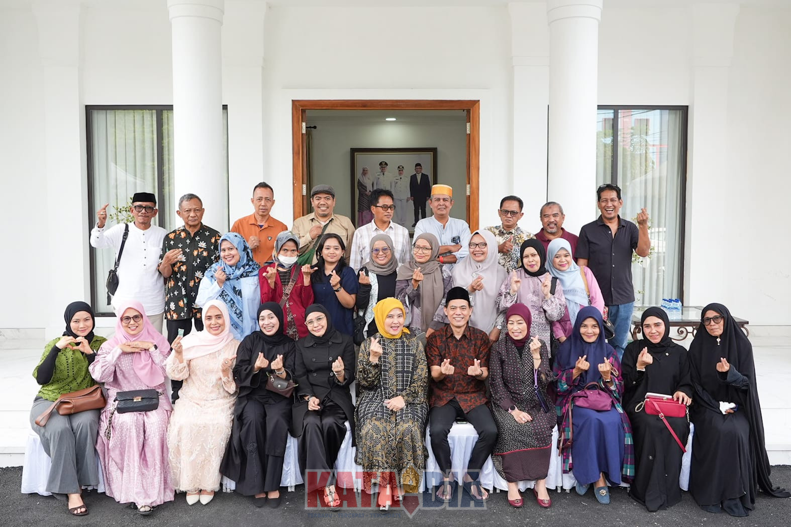 Wakil Wali Kota Makassar, Aliyah Mustika Ilham, menggelar kegiatan halal bihalal bersama pengurus ASITA Sulawesi Selatan di Rumah Jabatan Wakil Wali Kota Makassar,