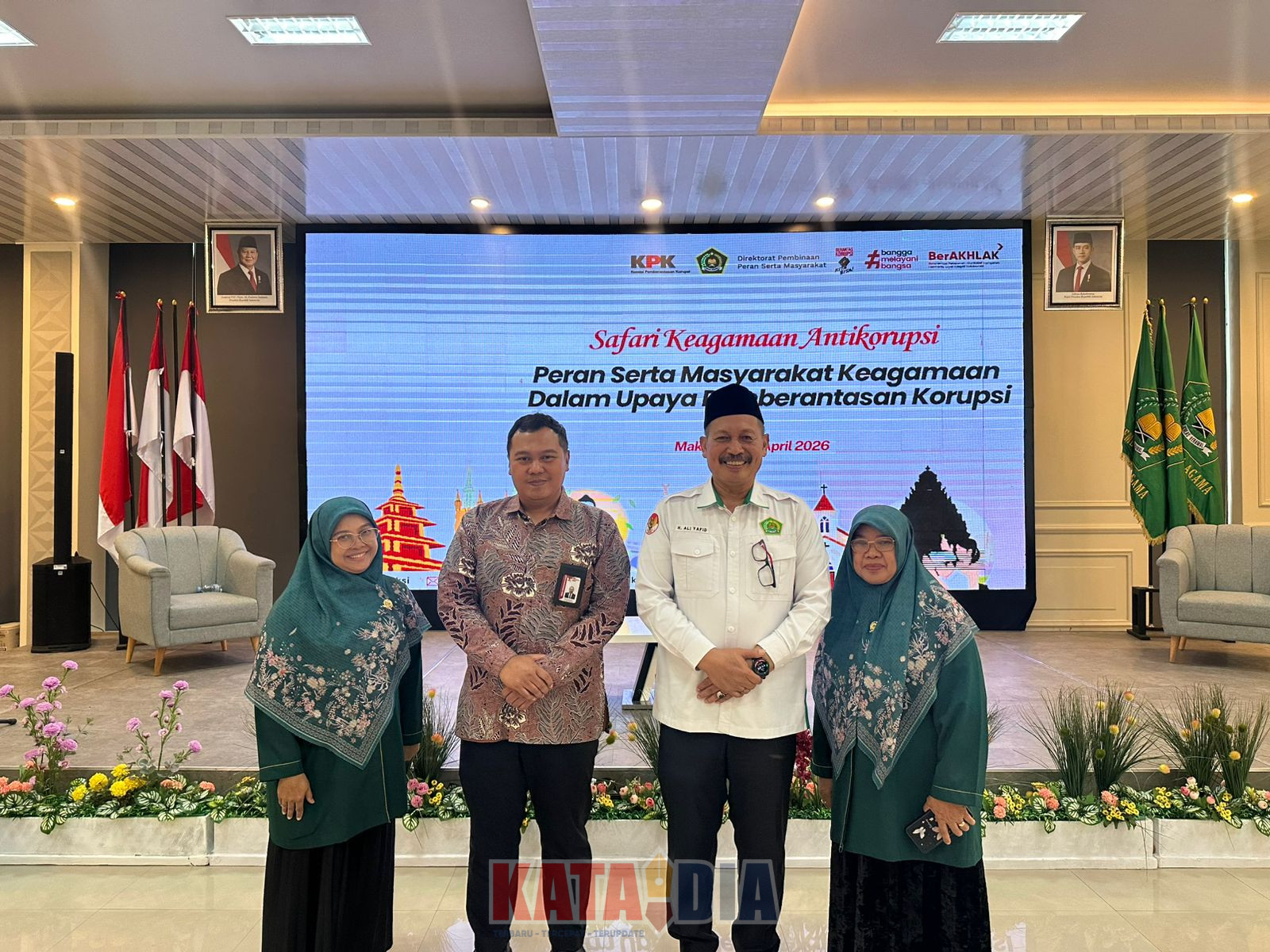 LDII Sulsel, Safari Keagamaan Antikorupsi, Kementerian Agama RI, Kemenag Sulsel,
