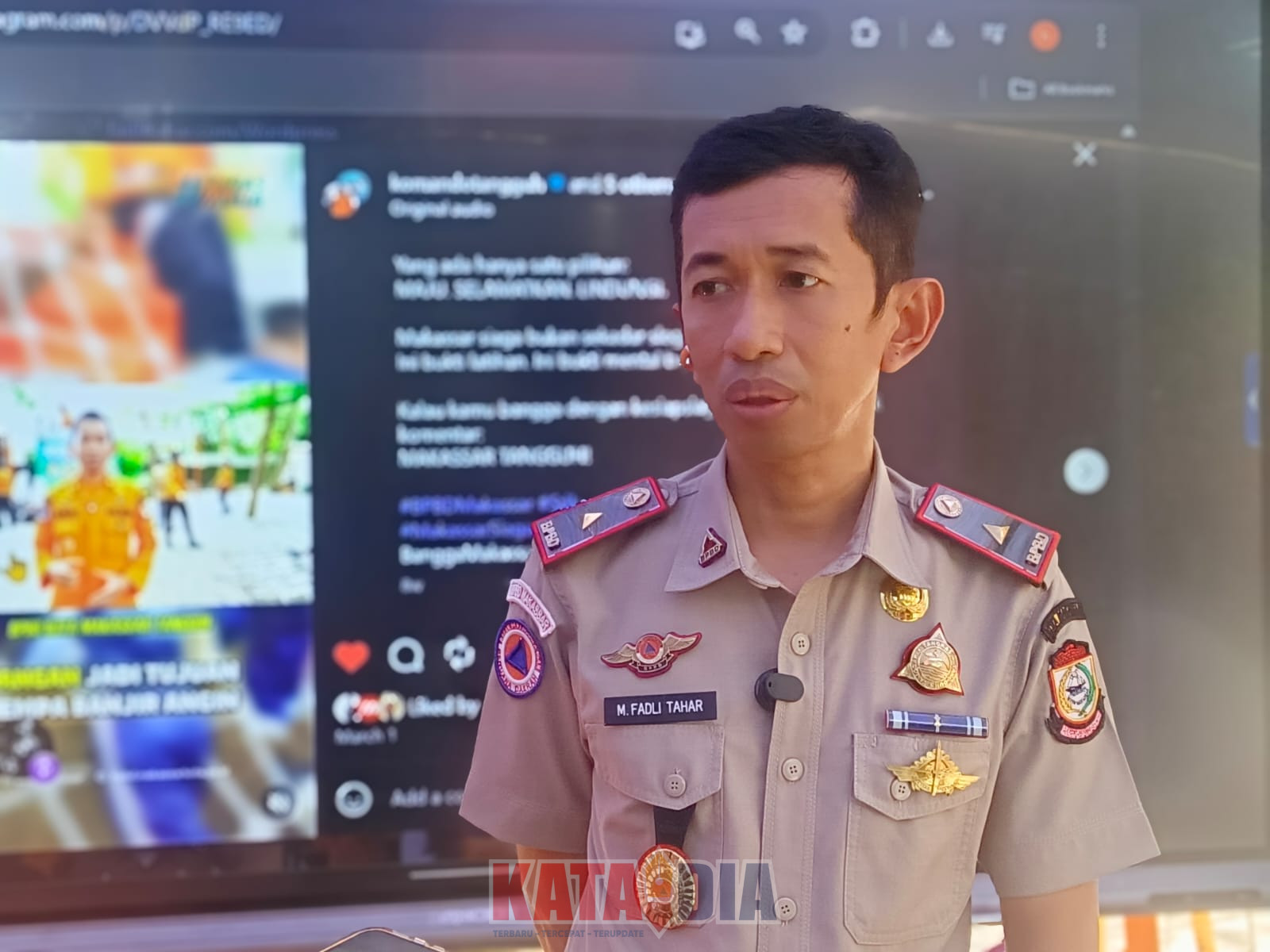Badan Penanggulangan Bencana Daerah (BPBD) Kota Makassar, terus mematangkan rangkaian kegiatan peringatan Hari Kesiapsiagaan Bencana Nasional (HKBN) Tahun 2026.