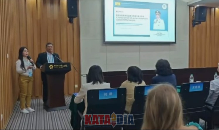 Bupati Takalar, Mohammad Firdaus Daeng Manye, tampil percaya diri mempromosikan berbagai potensi unggulan daerah dalam forum internasional yang digelar di Guangzhou.