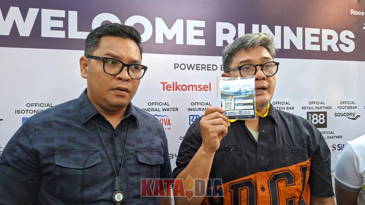 Perusahaan Umum Daerah (Perumda) Parkir Makassar Raya memperketat pengawasan parkir selama pelaksanaan Makassar Half Marathon (MHM) 2026