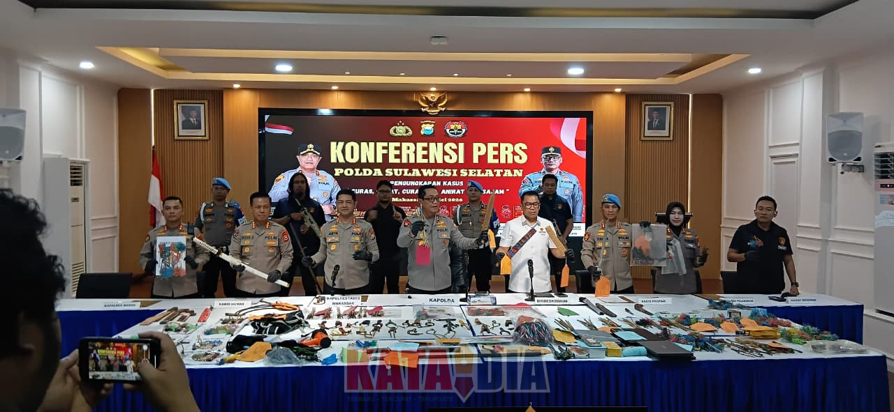 Polrestabes Makassar tercatat sebagai wilayah dengan jumlah kasus kejahatan jalanan tertinggi di Sulawesi Selatan dalam empat bulan terakhir.