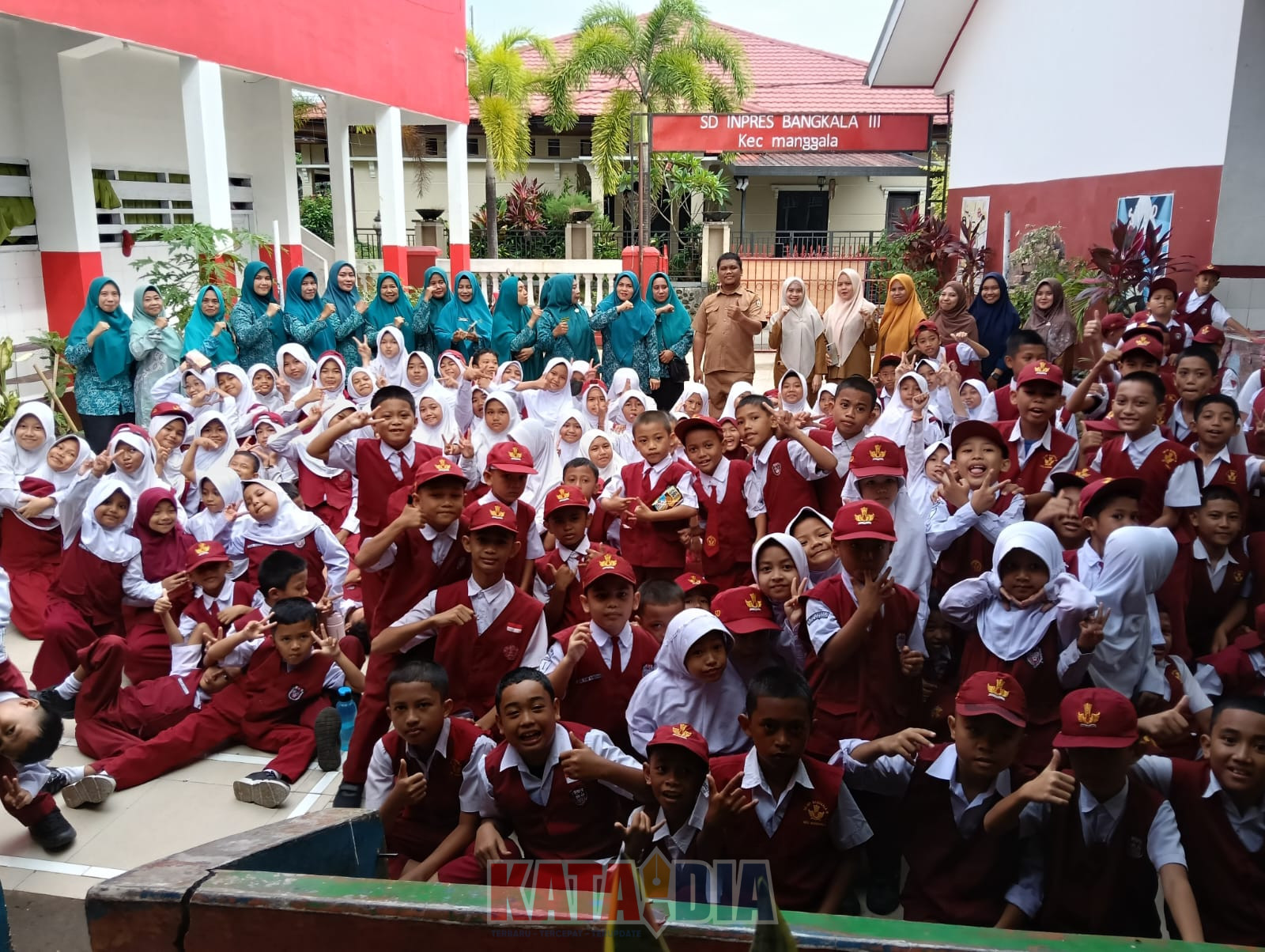 SD Inpres Bangkala III Makassar menindaklanjuti program edukasi yang digagas Tim Penggerak PKK Kelurahan Bangkala, Kecamatan Manggala,