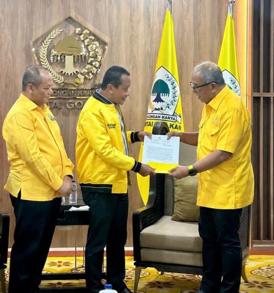 Tokoh senior Partai Golkar Sulawesi Selatan, Ilham Arief Sirajuddin (IAS), resmi menerima surat diskresi dari Dewan Pimpinan Pusat (DPP) Partai Golkar.