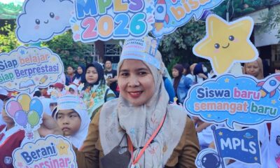 Suasana ceria dan penuh antusiasme mewarnai hari pertama masuk sekolah di UPT SPF SDN Rappocini