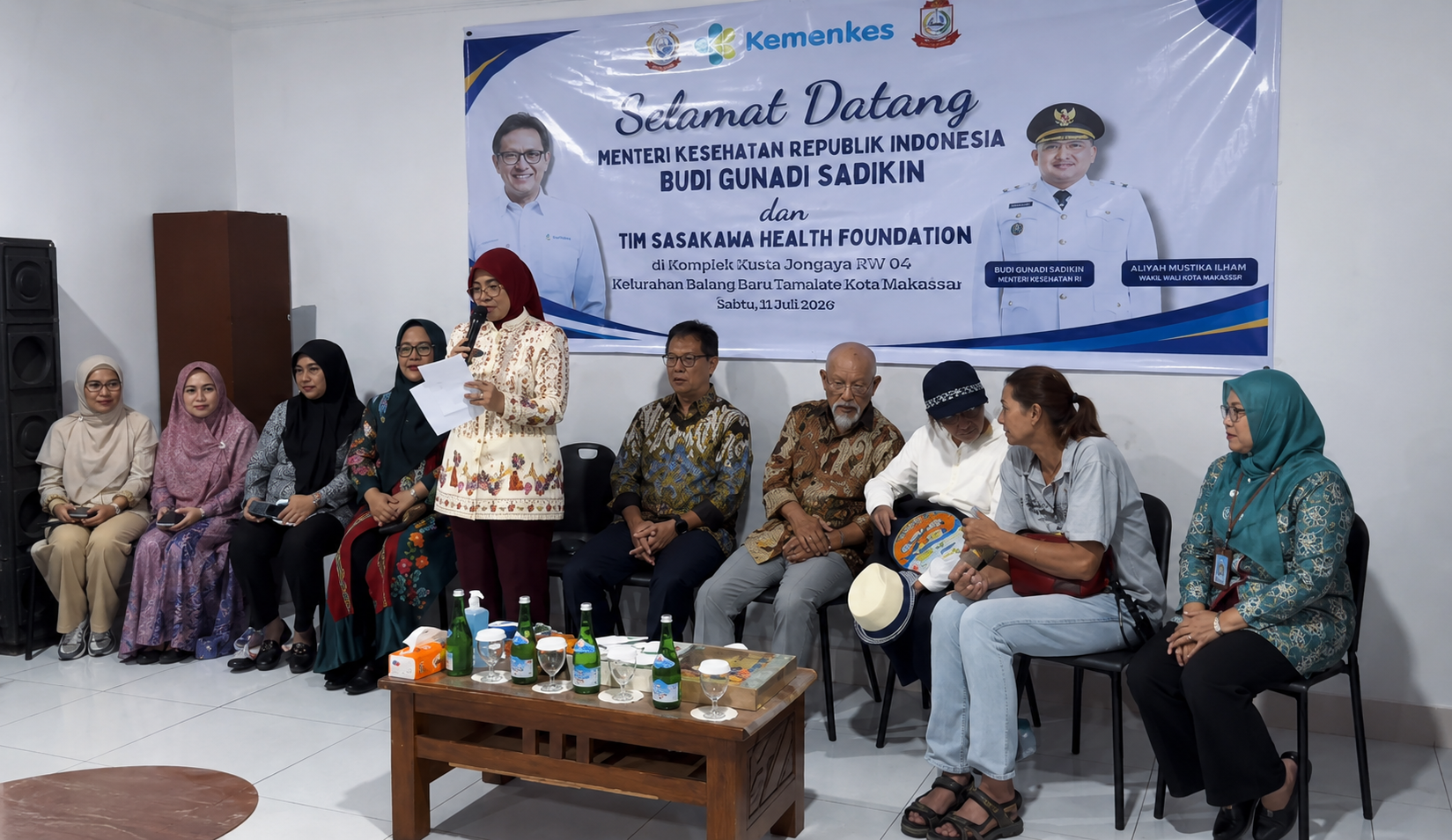 Kepala Dinas Kesehatan Kota Makassar, dr. Nur Saidah Sirajuddin, M.Kes