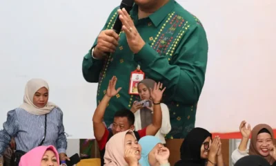 Kepala Dinas Pengendalian Penduduk dan Keluarga Berencana (DPPKB) Kota Makassar, A. Irwan Bangsawan, bersama jajaran mengikuti Kegiatan Penyelenggaraan Pemerintahan Daerah Tahun Anggaran 2026