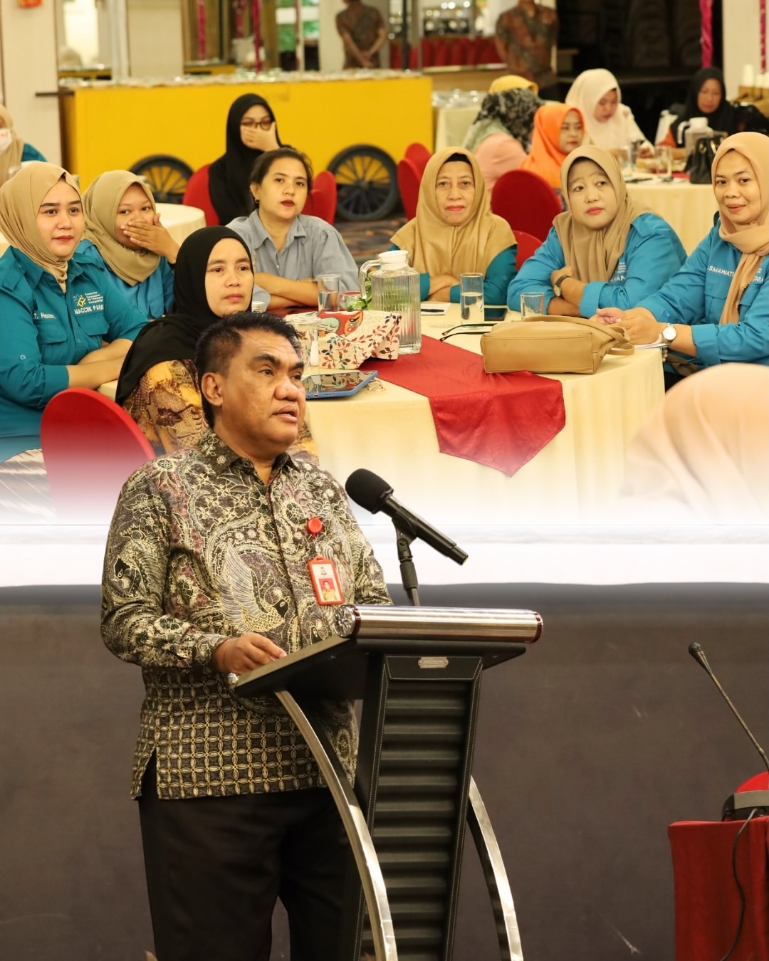 Kepala Dinas Pengendalian Penduduk dan Keluarga Berencana (DPPKB) Kota Makassar, A. Irwan Bangsawan, membuka kegiatan Peningkatan Kapasitas Kinerja Kader Institusi Masyarakat Pedesaan/Perkotaan (IMP) Kota Makassar