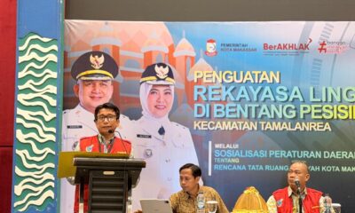 Dinas Tata Ruang dan Bangunan (Distaru) Kota Makassar menghadirkan inovasi baru bertajuk Rekayasa Lingkungan Bentang Pesisir (Railing Besi) pada 2026