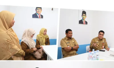 Kepala Dinas Pengendalian Penduduk dan Keluarga Berencana (DPPKB) Kota Makassar, A. Irwan Bangsawan, turun langsung meninjau dapur Satuan Pelayanan Pemenuhan Gizi (SPPG)