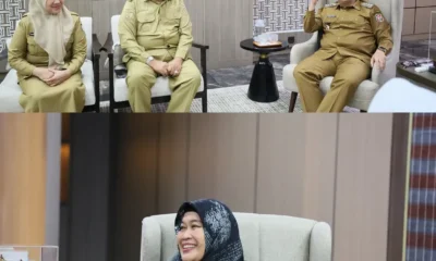 Kepala DPPKB Kota Makassar A. Irwan Bangsawan mendampingi Wali Kota Makassar menerima audiensi Kepala Perwakilan BKKBN Provinsi Sulawesi Selatan untuk memperkuat sinergi Program Bangga Kencana, pembangunan keluarga, kependudukan, dan percepatan penurunan stunting.