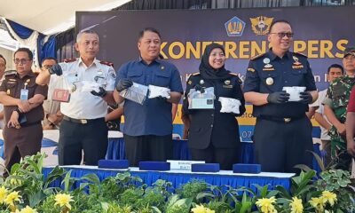 Bea Cukai Makassar bersama Kantor Wilayah Direktorat Jenderal Bea dan Cukai (DJBC) Sulawesi Bagian Selatan serta Kepolisian Daerah Sulawesi Selatan