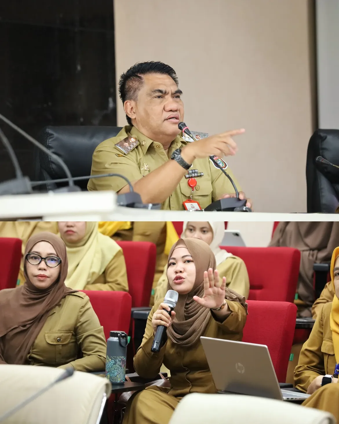 Kepala Dinas Pengendalian Penduduk dan Keluarga Berencana (PPKB) Kota Makassar, A. Irwan Bangsawan, membuka kegiatan Rapat Penyusunan Kajian Dampak Kependudukan