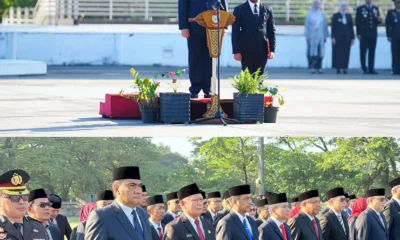 Wali Kota Makassar, Munafri Arifuddin, bertindak sebagai Inspektur Upacara pada peringatan Hari Lahir Pancasila yang diperingati setiap tanggal 1 Juni.