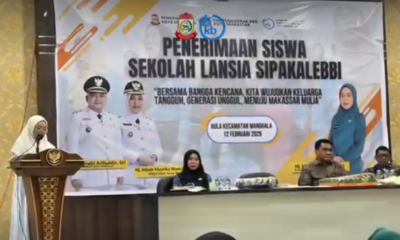 Kepala Dinas Pengendalian Penduduk dan Keluarga Berencana (DPPKB) Kota Makassar, A. Irwan Bangsawan, mendampingi Ketua TP PKK Kota Makassar, Melinda Aksa, dalam kegiatan sosialisasi program MABBARANI (Makassar Berani Merencanakan Masa Depan) yang menyasar kalangan remaja di Kota Makassar.