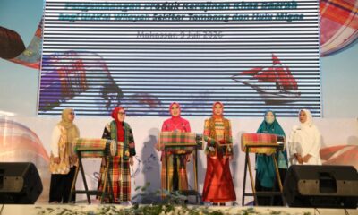 Dewan Kerajinan Nasional Daerah (Dekranasda) Kota Makassar menghadiri peringatan Hari Ulang Tahun (HUT) Dekranas ke-46