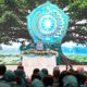 Ketua Tim Penggerak (TP) PKK Kota Makassar, Melinda Aksa, menghadiri puncak peringatan Hari Kesatuan Gerak (HKG) PKK Nasional ke-54