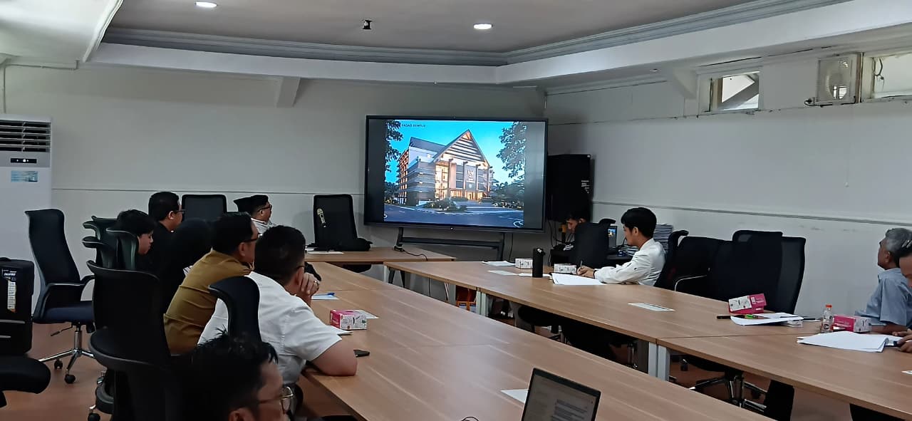 Progres pembangunan gedung baru DPRD Kota Makassar berlantai delapan mulai dibahas dalam rapat Komisi A DPRD Kota Makassar